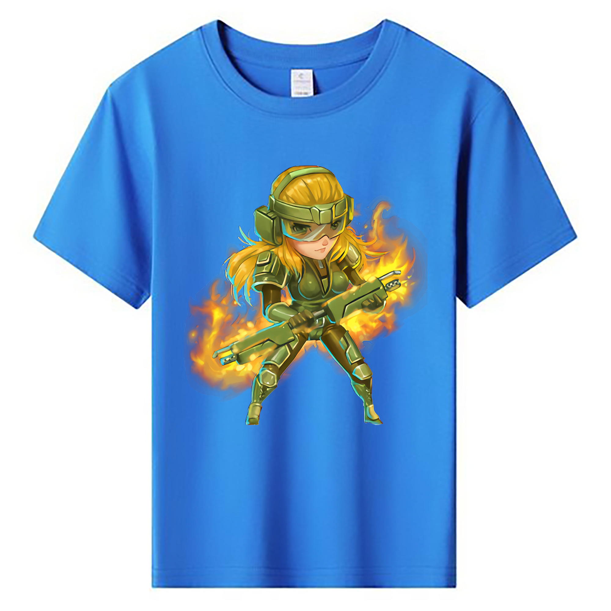 （画像用） リーグ・オブ・レジェンド League of Legends LOL 綿100％キッズTシャツ（フロントプリント）